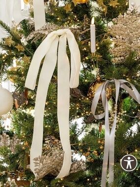 Studio McGee style tree bows